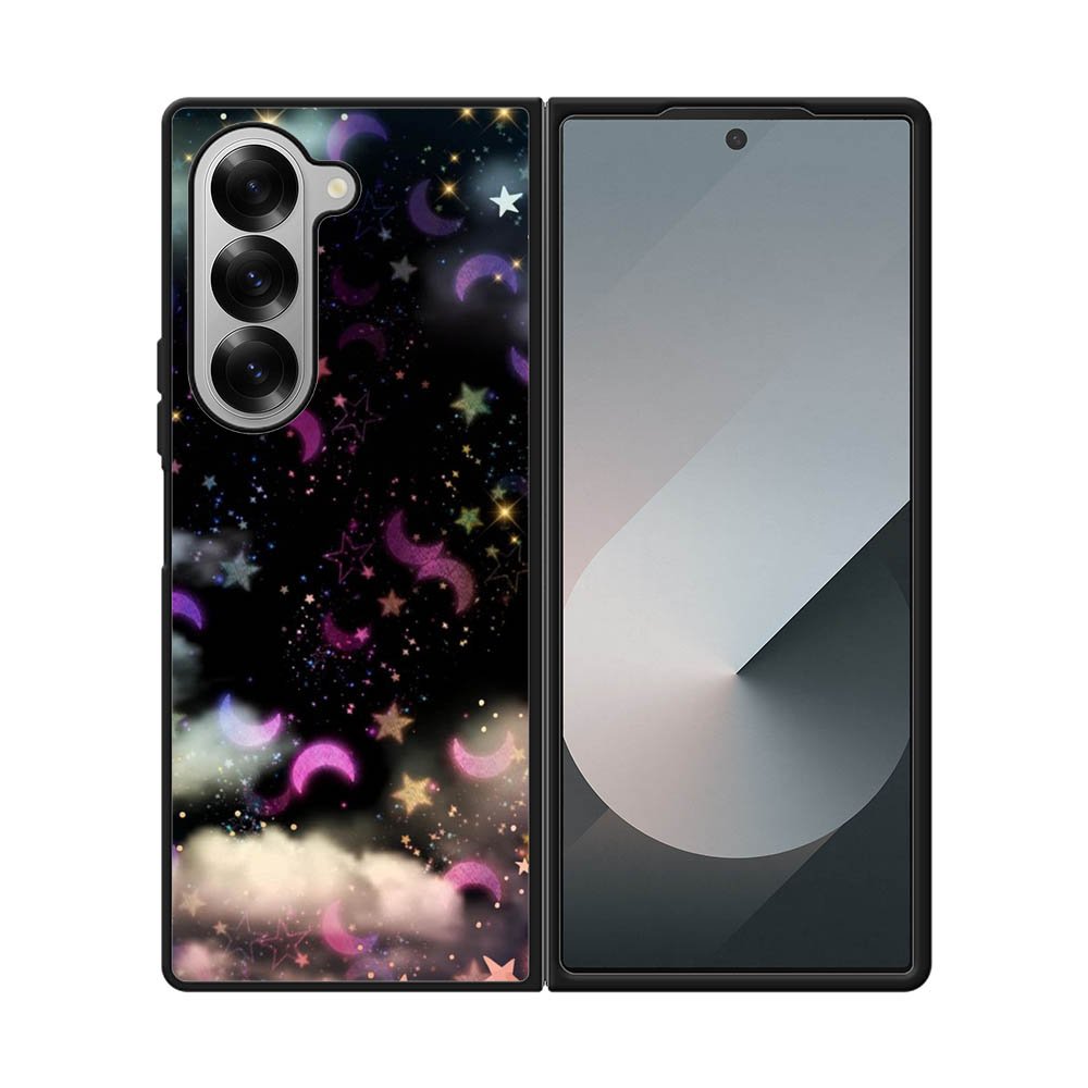 Moon and Star Samsung Galaxy Z Fold 7 5G Case FE0444