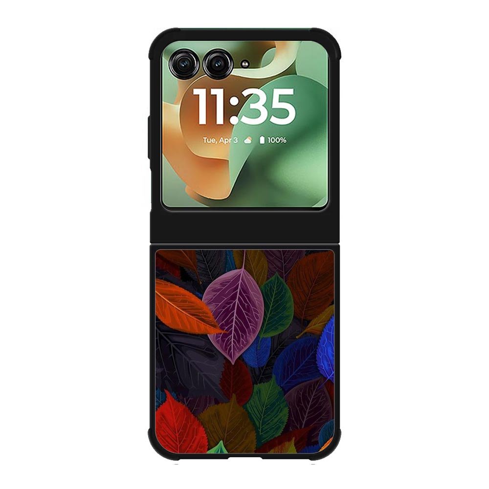 Leaf Rainbow Motorola Moto RAZR 2025 Case FE0393