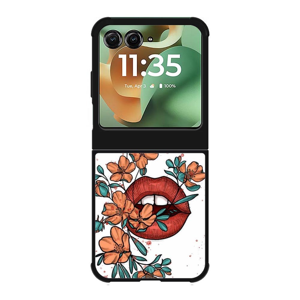 Mouth Flowers Motorola Moto RAZR 2025 Case FE0453
