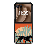 Leopard Art Motorola Moto RAZR Plus 2025 Case FE0394