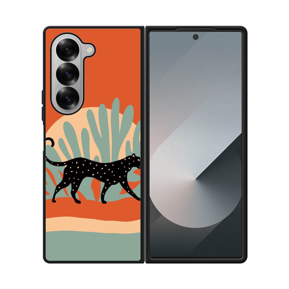 Leopard Art Samsung Galaxy Z Fold 7 5G Case FE0394