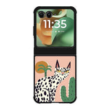 Cat Polkadot Motorola Moto RAZR 2025 Case FE0145
