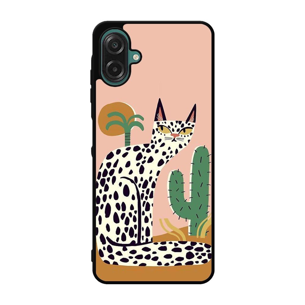 Cat Polkadot Samsung Galaxy A07 Case FE0145