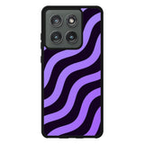 Purple Line Motorola Moto Edge 2025 Case FE0514