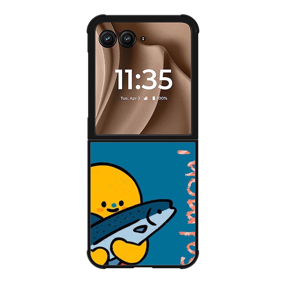 Have Salmon Motorola Moto RAZR Plus 2025 Case FE0349