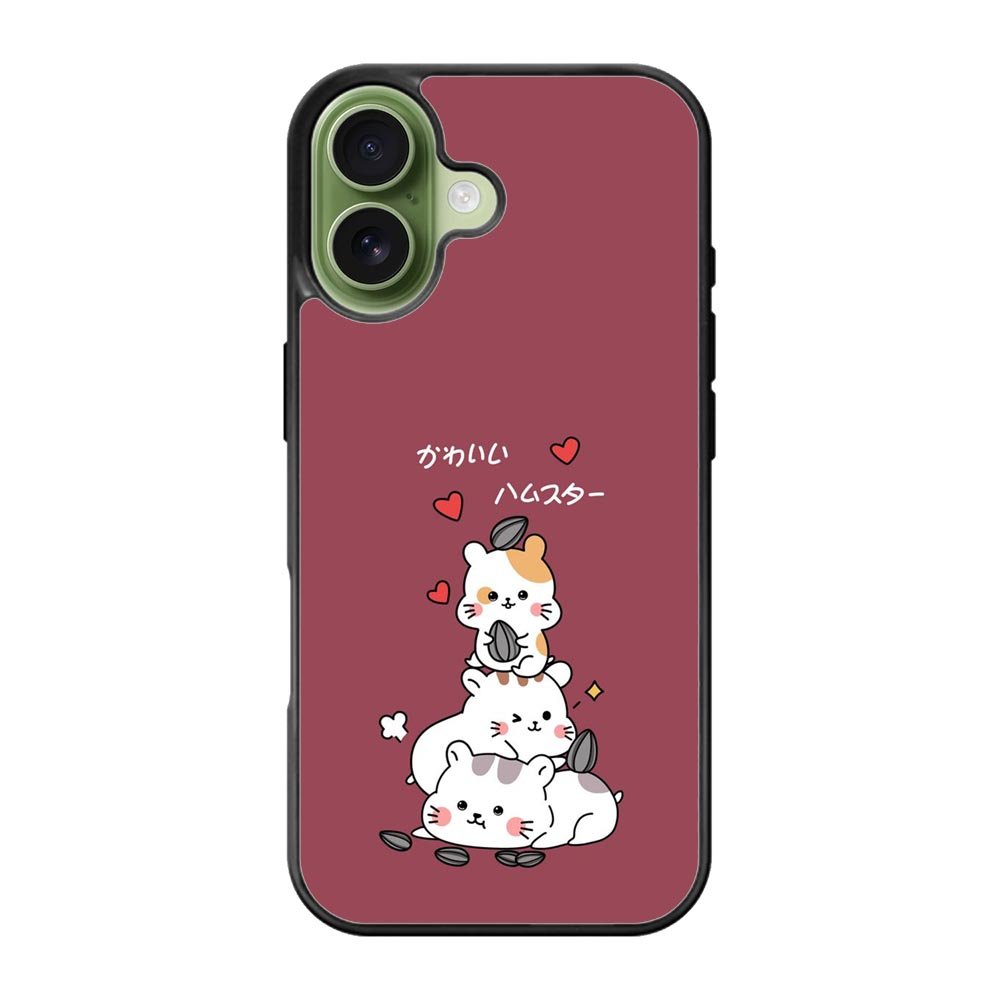 Cute Hamster iPhone 17 Case FE0193
