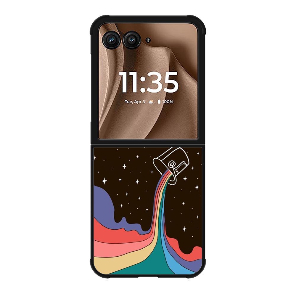 Beauty Rainbow Motorola Moto RAZR Plus 2025 Case FE0091
