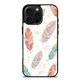 Boho Feather iPhone 16 Pro Max Case FE0114