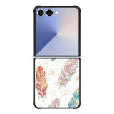 Boho Feather FE0212 Samsung Galaxy Flip 7 5G Case
