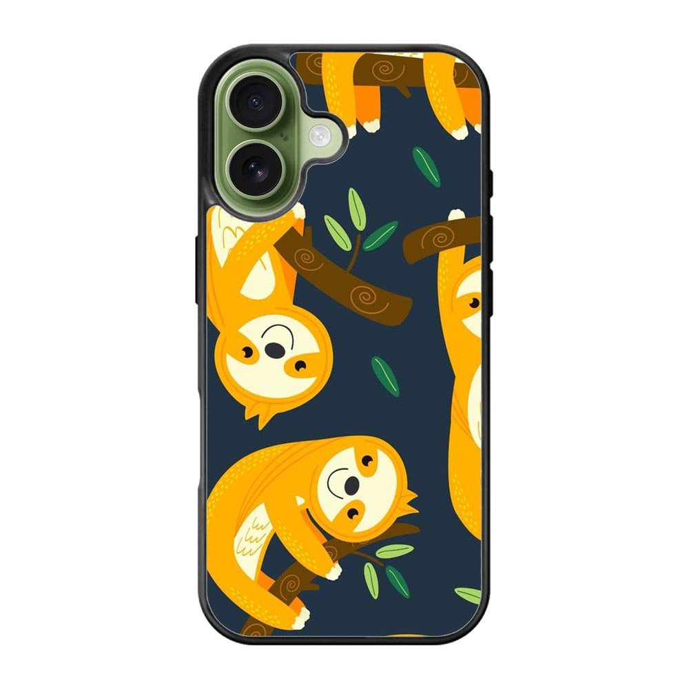Happy Sloth iPhone 17 Case FE0343