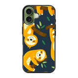 Happy Sloth iPhone 17 Case FE0343