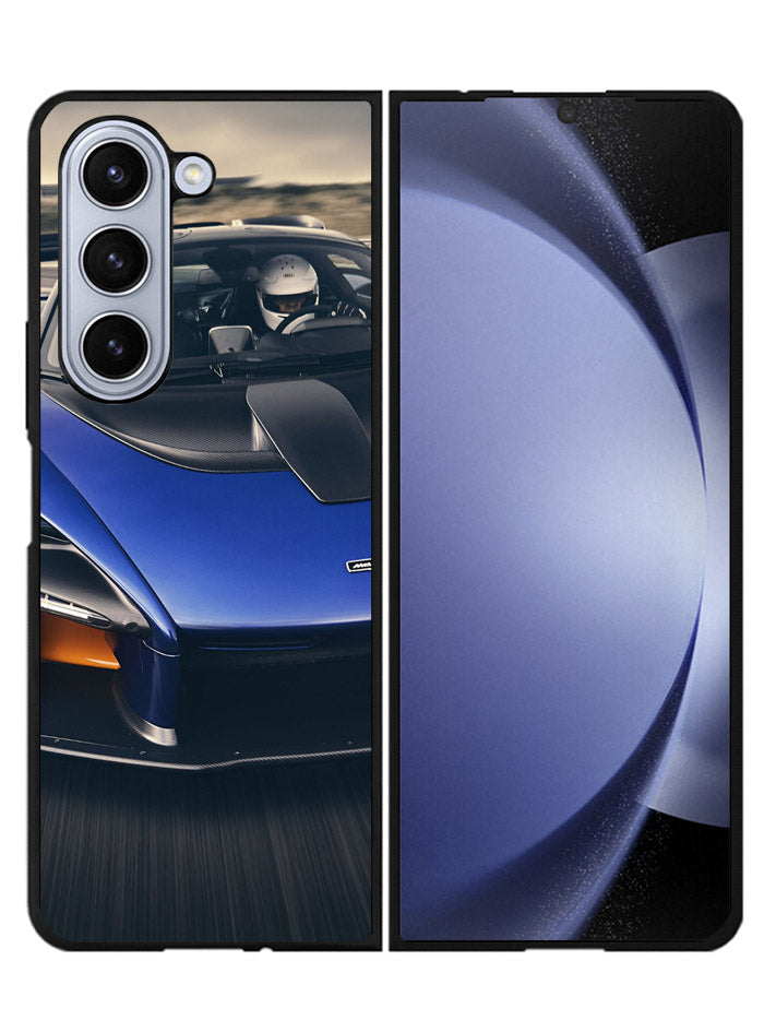 Mclaren Blue Samsung Galaxy Z Fold 5 5G Case FZ8121