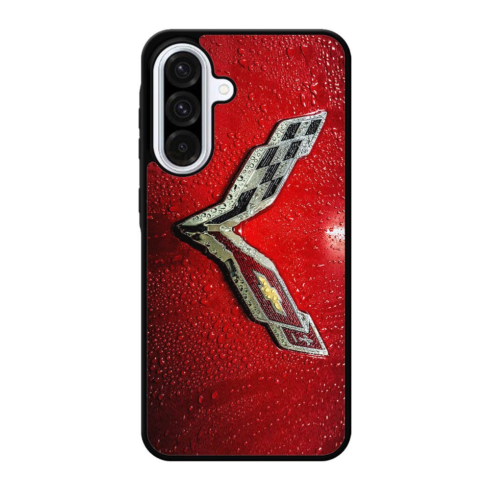 Corvette Logo Condenses Samsung Galaxy A56 Case FE4901