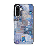 Cute Blue Picture Samsung Galaxy A36 Case FE6650