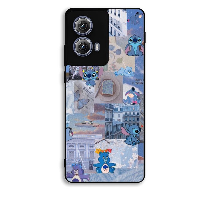 Cute Blue Picture Motorola Moto Edge 2024 Case FE6650