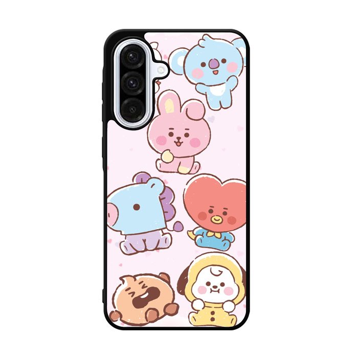 BTS Kawaii Samsung Galaxy A36 Case FE7302
