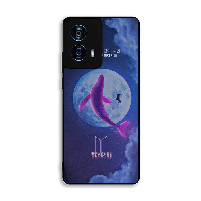 BTS and Moon Motorola Moto G Power 5G 2024 Case FE3517