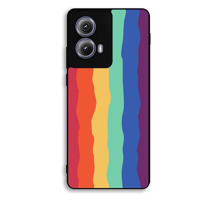 Pride Rainbow Stripes Motorola Moto Edge 2024 Case FE5195