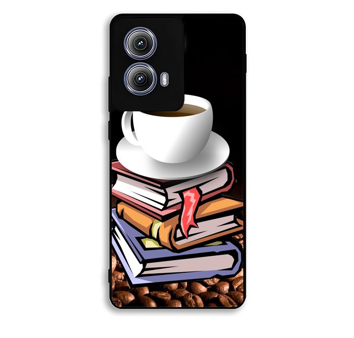 Coffee and Good Book Motorola Moto Edge 2024 Case FE5224