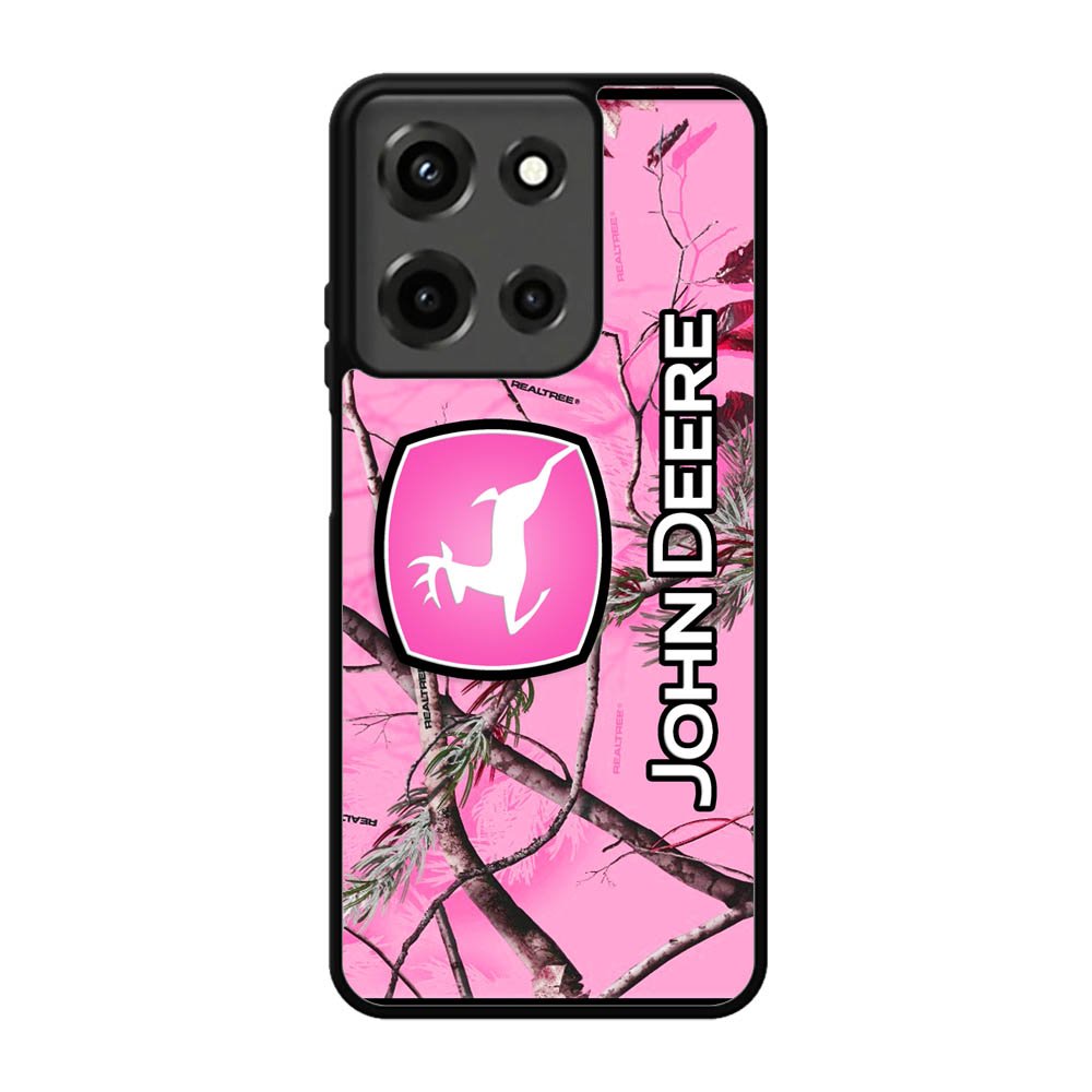 John Deere Pink Camo Motorola Moto G 5G 2025 Case FE7474