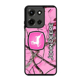 John Deere Pink Camo Motorola Moto G 5G 2025 Case FE2986