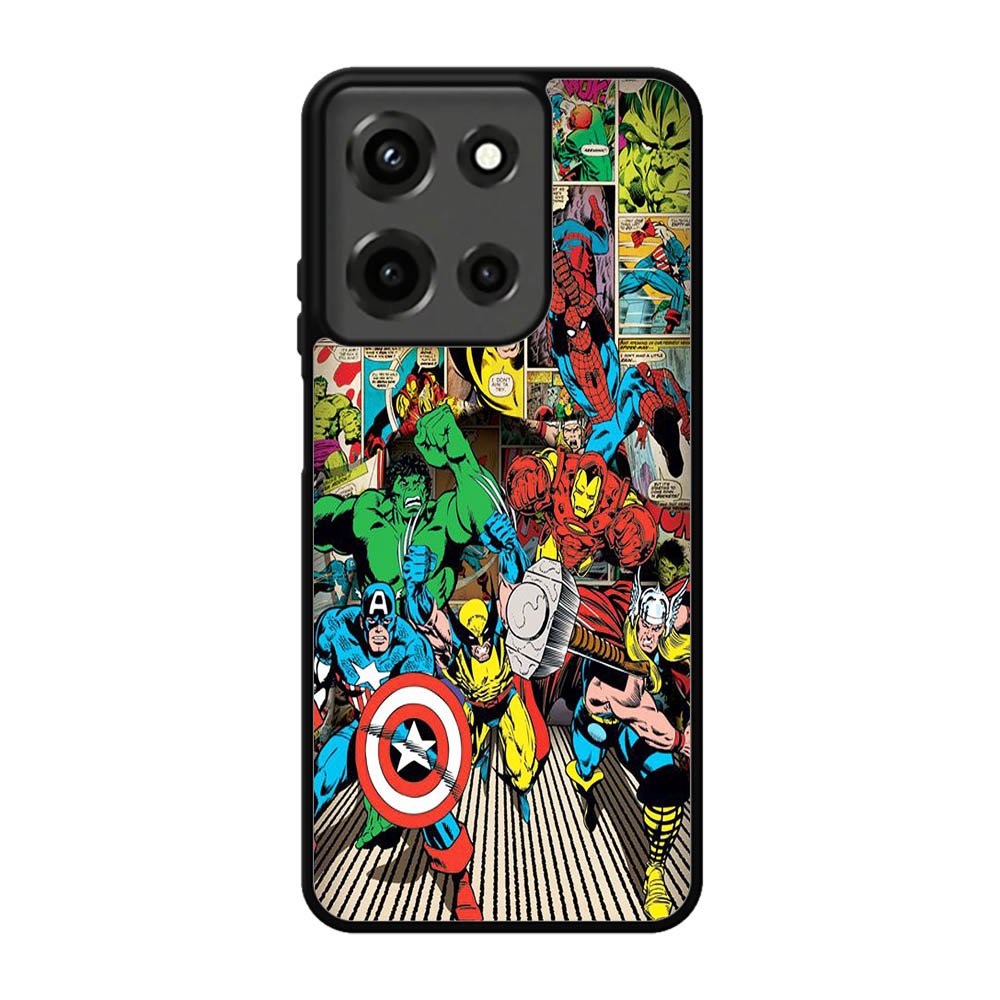 Marvel Comic Artwork Motorola Moto G 5G 2025 Case FE6753