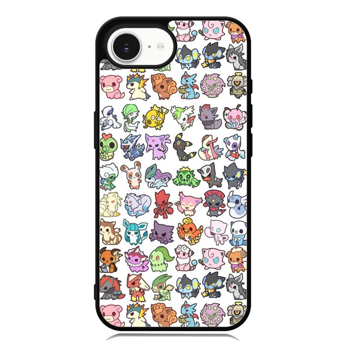 Pattern Pokemon 1st iPhone 16e Case