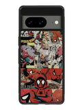 Spiderman Collage 1st Google Pixel 8a Case