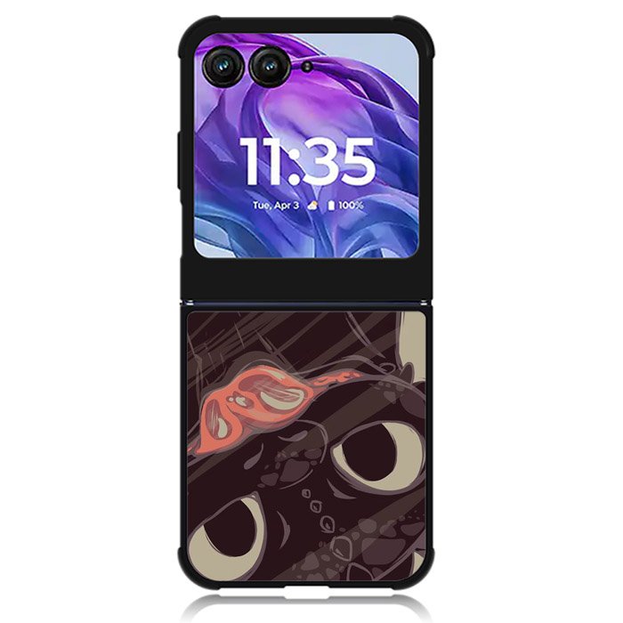 Toothless How To Train Your Dragon 3rd Motorola Moto Razr 2024 , Moto Razr 50 Case