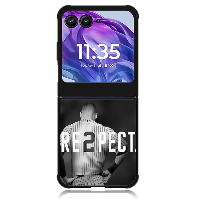 Derek Jeter Respect Motorola Moto Razr 2024 , Moto Razr 50 Case