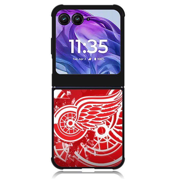 Detroit Red Motorola Moto Razr 2024 , Moto Razr 50 Case