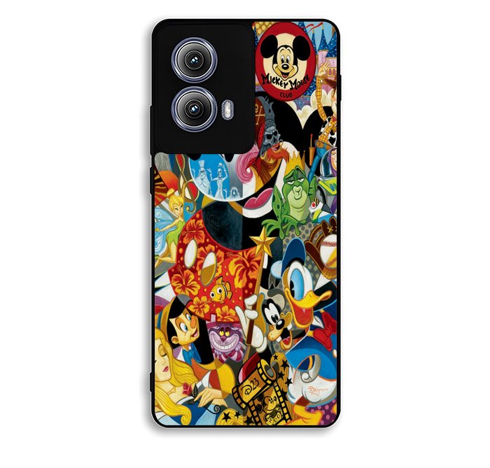 Disney Mickey Mouse Collage Motorola Moto Edge 2024 Case FE5400