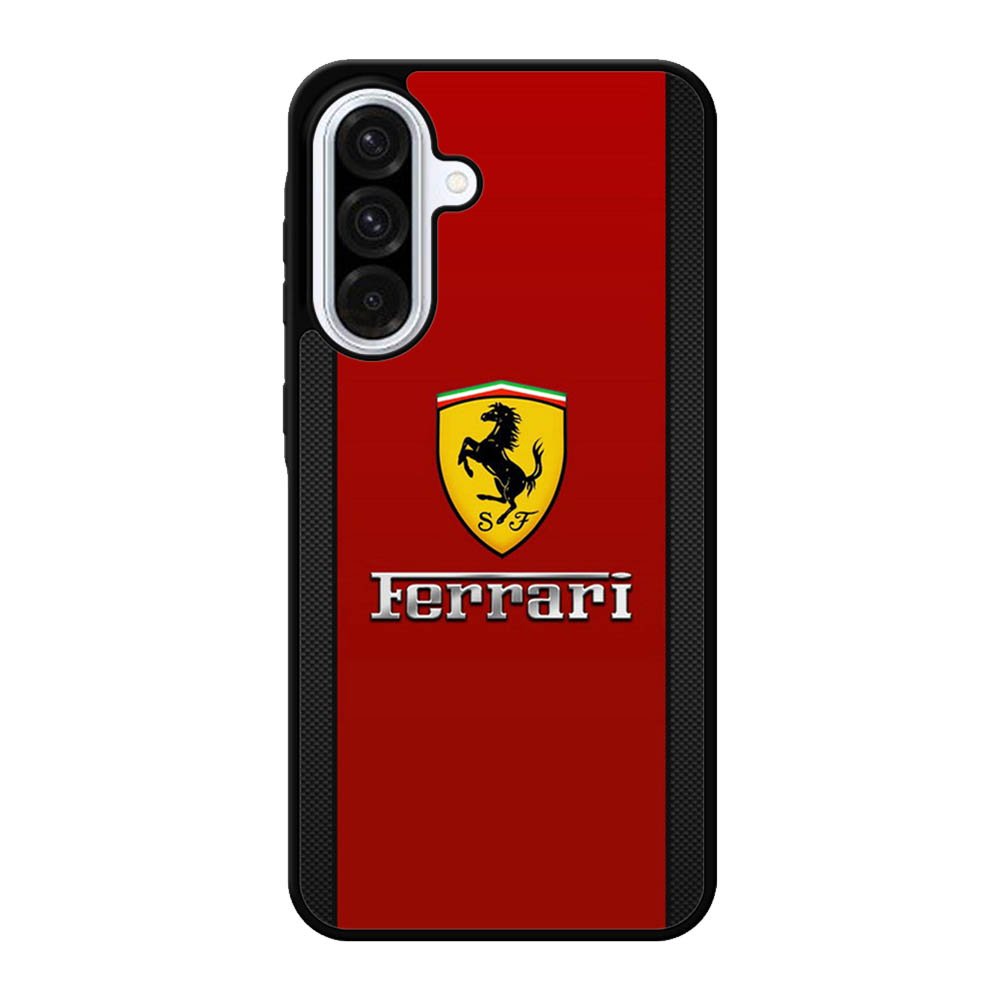 Ferrari Chrome Logo Samsung Galaxy A56 Case FE6701