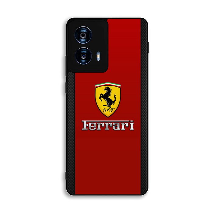 Ferrari Chrome Logo Motorola Moto G Power 5G 2024 Case FE6701
