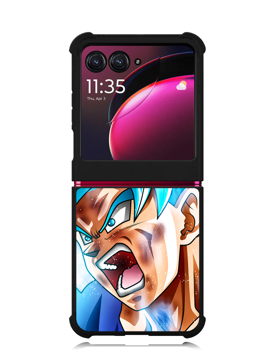 Goku Super Saiya Motorola Moto Razr Plus 2023 / Moto Razr+ 2023 Case FZ4965