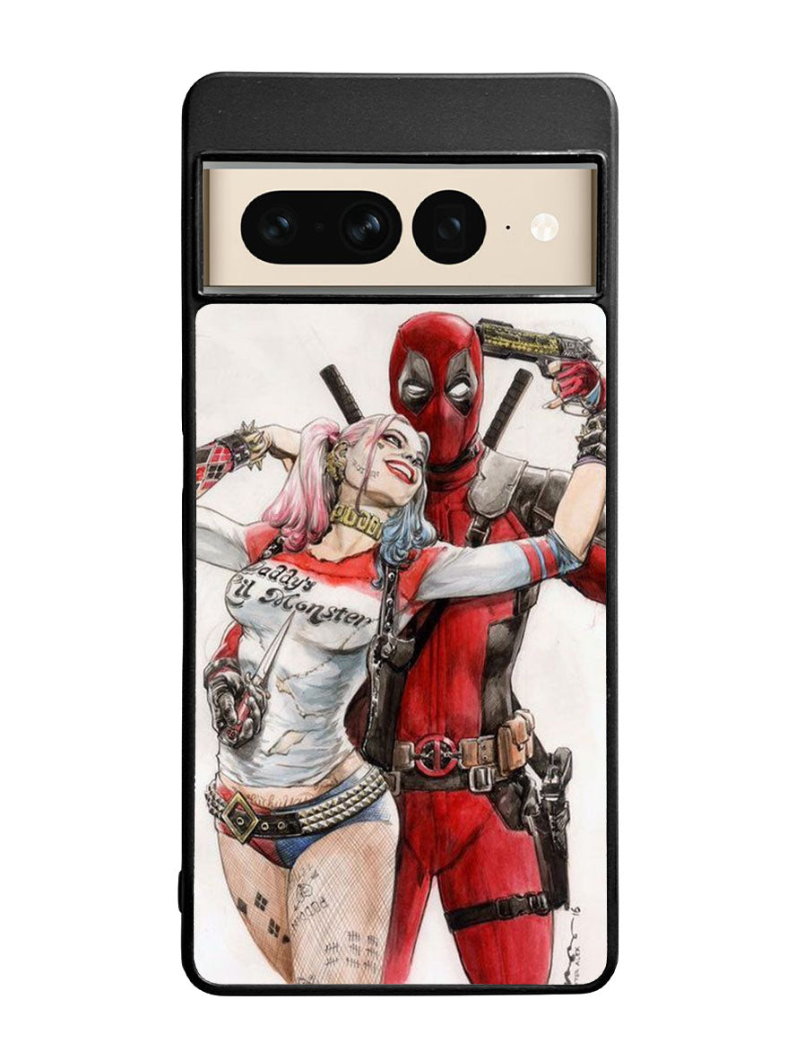 Harley Quinn Deadpool 2nd Google Pixel 7 Pro Case