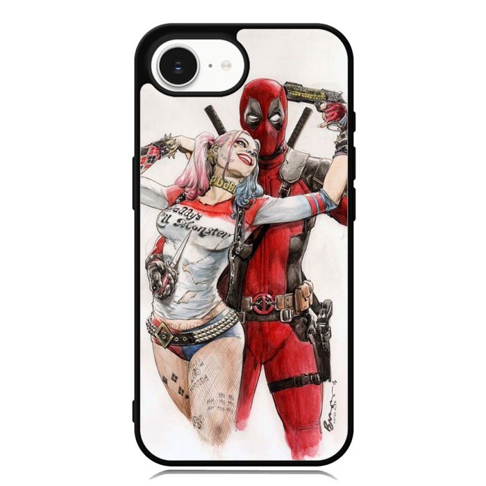 Harley Quinn Deadpool 2nd iPhone 16e Case