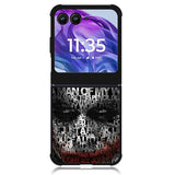 Joker Typography Quotes 2nd Motorola Moto Razr 2024 , Moto Razr 50 Case