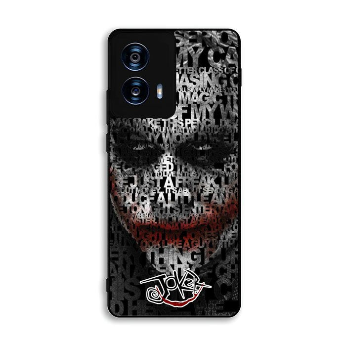 Joker Typography Quotes 2nd Motorola Moto G Power 5G 2024 Case FE3087