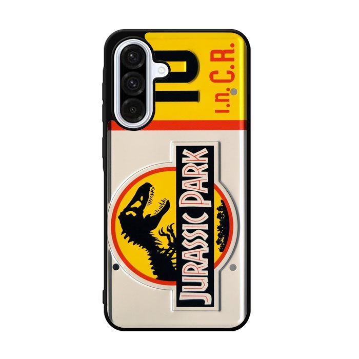 Jurassic Park Jeep License Samsung Galaxy A36 Case FE3664