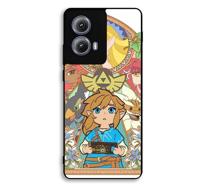 Legend of Zelda Chibi Motorola Moto Edge 2024 Case FE4896