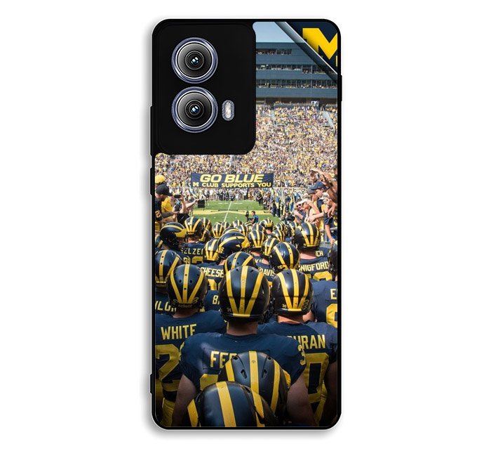 Michigan Wolverines 5th Motorola Moto Edge 2024 Case FE8330