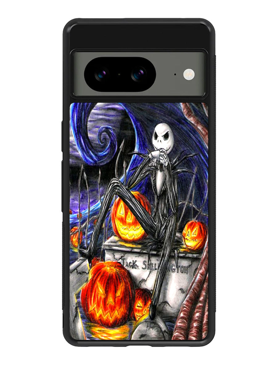 Nightmare Jack Skellington 2nd Google Pixel 8a Case