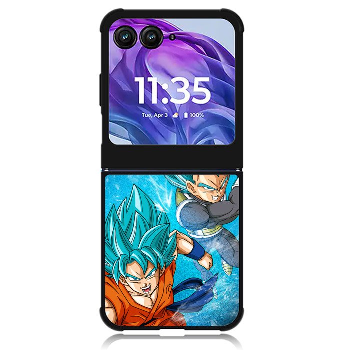 Vegeta And Goku Dragon Ball Motorola Moto Razr 2024 , Moto Razr 50 Case