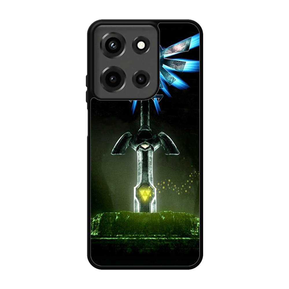 Eagle Triforce Black Legend of Zelda Motorola Moto G 5G 2025 Case FE7781