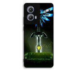 Eagle Triforce Black Legend of Zelda Motorola Moto Edge 2024 Case FE3359