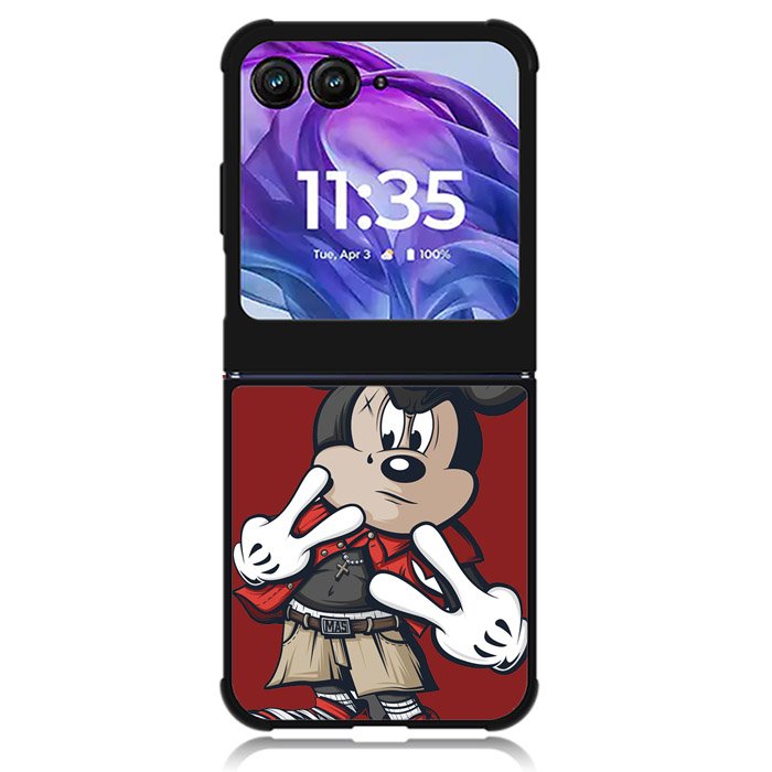 Mickey Mouse 7th Motorola Moto Razr 2024 , Moto Razr 50 Case