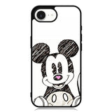 Mickey Mouse Hand Drawing iPhone 16e Case