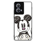 Mickey Mouse Hand Drawing Motorola Moto Edge 2024 Case FE6797