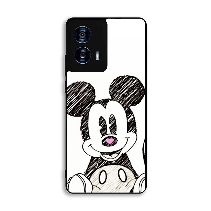 Mickey Mouse Hand Drawing Motorola Moto G Power 5G 2024 Case FE8053